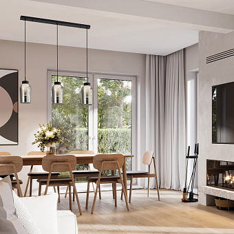 Люстра подвесная Mantra NORA 8285 60Вт 3 лампочек E27