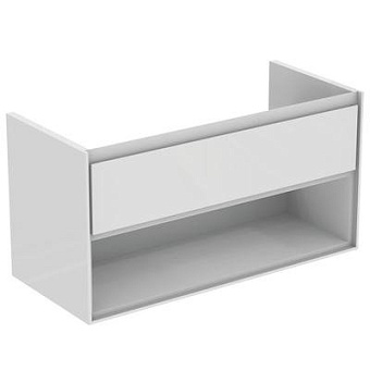 Тумба под раковину подвесная IDEAL STANDARD CONNECT AIR E0828B2 44х100х51,7см