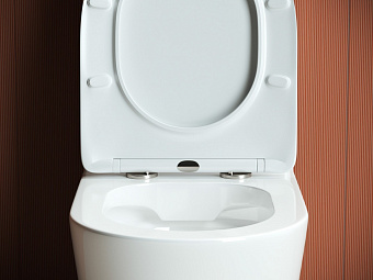 Унитаз напольный Ceramica Nova HIGHLIGHT CN1802 безободковый с микролифтом