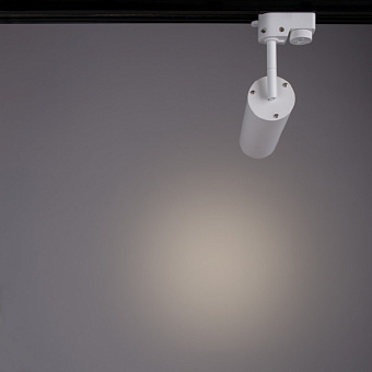 Трековый светильник Arte Lamp PERISCOPIO A1412PL-1WH 12Вт LED белый для однофазного трека