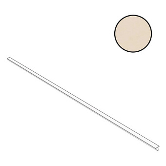 Бордюр Atlas Concord Италия Boost Natural A7MY Kaolin Corner 1х120см 0,048кв.м.