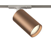 Трековый светильник Maytoni Focus S TR020-1-U-GU10-WC 10Вт GU10 медь для однофазного трека
