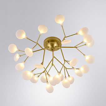 Люстра потолочная Arte Lamp CANDY A7274PL-27GO 3Вт 27 лампочек G4