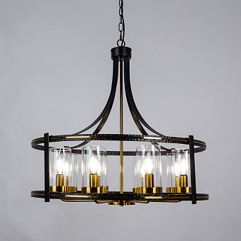 Люстра подвесная Arte Lamp AVIOR A7011SP-8BK 60Вт 8 лампочек E14