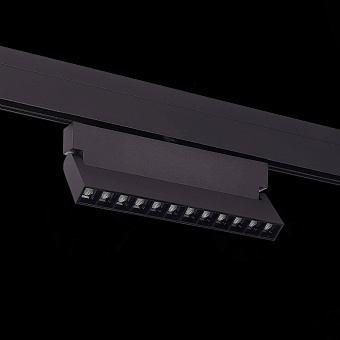 Магнитный трековый светильник ST Luce ANDRE ST362.446.12 12Вт LED чёрный