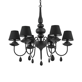 Люстра подвесная IDEAL LUX BLANCHE 111872 40Вт 6 лампочек E14
