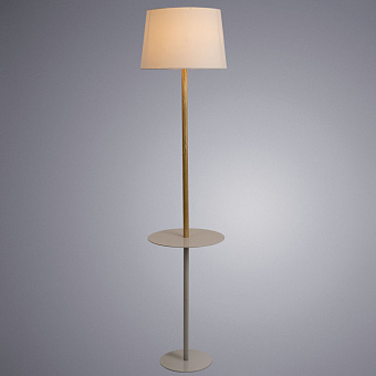 Торшер Arte Lamp CONNOR A2102PN-1WH 60Вт E27