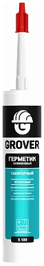 Герметик силиконовый Grover S100 белый 0,3л