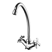 Смеситель для кухни LEMARK Partner LM6544C поворотный излив хром