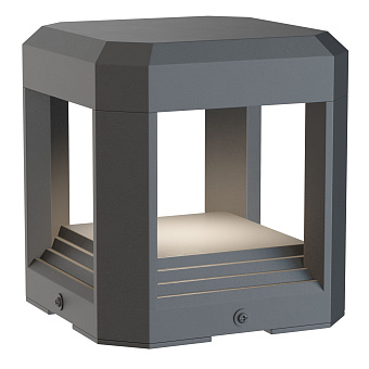 Светильник ландшафтный Maytoni Royal Mile O019FL-L13GR3K 12,9Вт IP65 LED серый