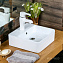 Раковина накладная MELANA 7063D-805 38х38см