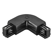 Коннектор Lightstar 504127 чёрный для трёхфазного трека