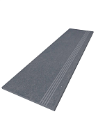 Плитка для ступеней ESTIMA Loft Steptrade/LF04_NS/30x120x10 чёрный 120х30см 0,36кв.м. матовая