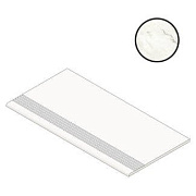 Плитка для ступеней Atlas Concord Италия Marvel Shine A55H Statuario Supremo Gradino Matt 30х120см 1,44кв.м. неполированная