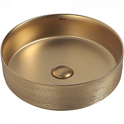 Раковина накладная Abber BEQUEM AC2109BGM 40х40см