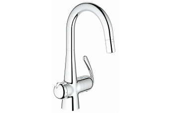 Смеситель для кухни GROHE Zedra 31203000 высокий излив хром