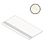 Плитка для ступеней Atlas Concord Италия Marvel Shine A438 Calacatta Imperiale Gradino Lapp 37,5х75см 0,281кв.м. лаппатированная