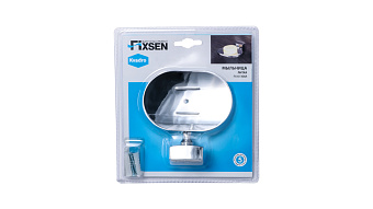 Мыльница FIXSEN KVADRO FX-61308A хром