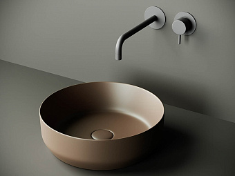 Раковина накладная Ceramica Nova ELEMENT CN6022MDB 39х39см