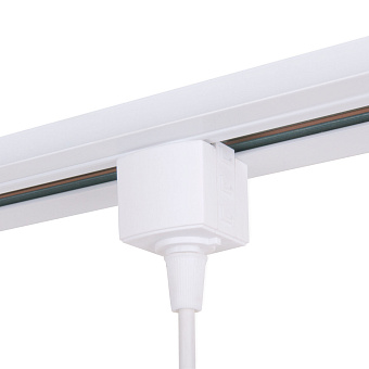 Коннектор Elektrostandard 85121/00 белый для однофазного трека