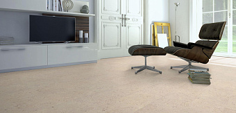 Пробковый пол CORKSTYLE CORKWISE 915х305х4мм Madeira White C-Madeira White 5,02кв.м