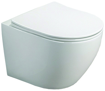 Унитаз подвесной Azario Grado AZ-0046 SP безободковый с микролифтом