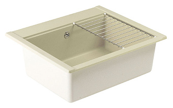 Мойка кухонная Акватон Делия 1A715232LD240 60,2х51,7см бежевый