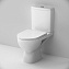 Унитаз напольный AM-PM Gem FlashClean C908600SC безободковый с микролифтом