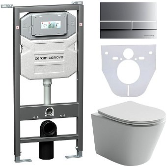 Инсталляция с унитазом Ceramica Nova CN6000_1002M_1000