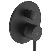 Смеситель для ванны IDEAL STANDARD CERALINE A7389XG чёрный матовый