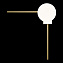 Бра Loft It Meridian 10132/A Gold 40Вт G9