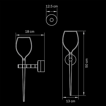 Бра Lightstar Meta Duovo 807610 40Вт E14