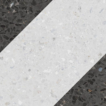 Матовый керамогранит WOW Drops 108804 Natural Bit Decor Graphite 18,5х18,5см 0,413кв.м.