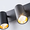 Светильник настенный Eurosvet Fleur 20066/2 LED черный/золото 10Вт LED