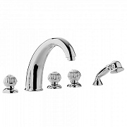 Смеситель для ванны Bongio Radiant 02531CR0D хром