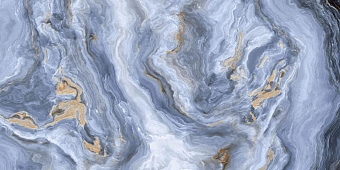 Полированный керамогранит NEODOM Supreme N20354 Arabesque Blue Polished 120х60см 1,44кв.м.