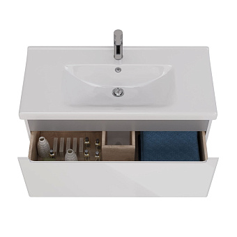 Тумба под раковину подвесная LEMARK Buno mini LM05BM100T 45х95,8х39,2см