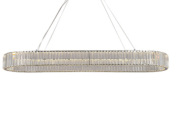 Светильник подвесной Newport 8440 8445/140 oval chrome 56Вт LED