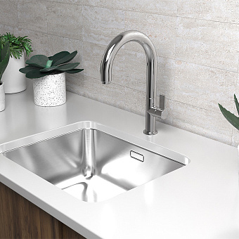 Смеситель для кухни Paini Cox 78CR572PSALMKM высокий излив хром