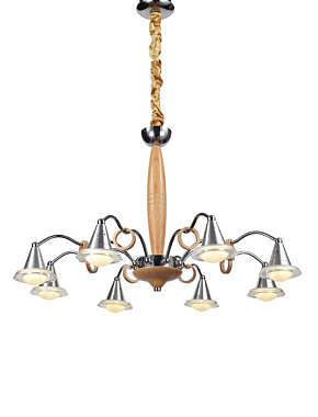 Люстра подвесная Lucia Tucci NATURA 154.8 40Вт 8 лампочек LED