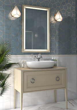 Настенная плитка KERAMA MARAZZI 17063 белый 15х15см 1,08кв.м. глянцевая