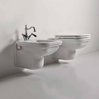 Биде подвесное Kerasan Waldorf 4125K1bi/cr*1