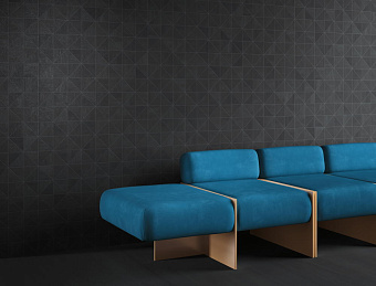 Керамическая мозаика Atlas Concord Италия MEK AMKX Dark Mosaico Prisma 36х36см 0,52кв.м.