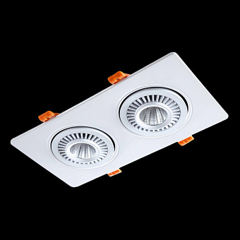 Светильник точечный встраиваемый De Markt Круз 637018302 14Вт LED