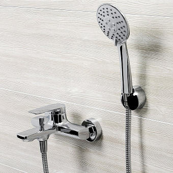 Смеситель для ванны WASSERKRAFT Lopau 3201 хром