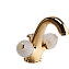 Смеситель для раковины Bongio Rivoli 05521OR00 золотой