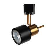 Трековый светильник Arte Lamp ALMACH A1906PL-1BK 50Вт GU10 чёрный для однофазного трека
