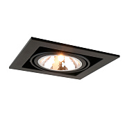 Светильник точечный встраиваемый Arte Lamp CARDANI SEMPLICE A5949PL-1BK 40Вт G9