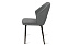Кухонный стул AERO 50х63х82см велюр/сталь Dark Grey