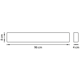 Бра Lightstar Fiume 810636 20Вт LED